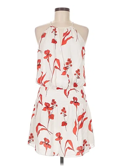 Pre-owned Parker Casual Dress In White