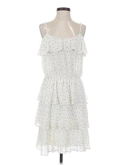 Pre-owned Parker Casual Dress In White