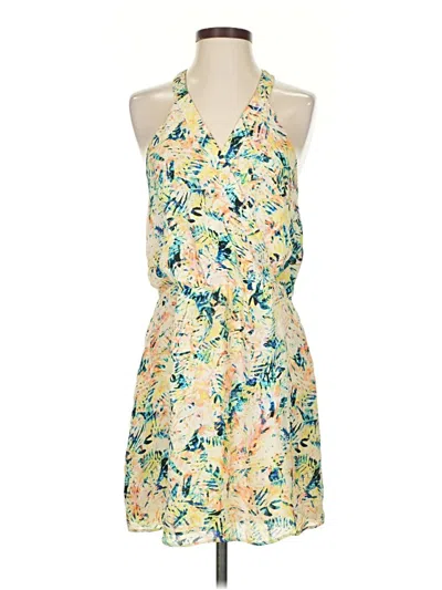 Pre-owned Parker Casual Dress In Yellow