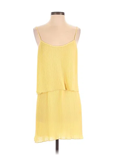 Pre-owned Parker Casual Dress In Yellow