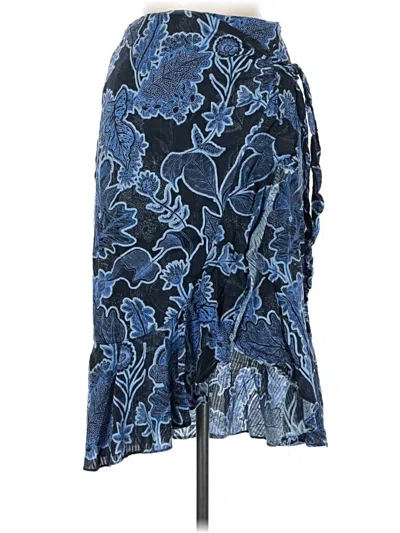 Pre-owned Parker Casual Skirt In Blue