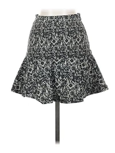 Pre-owned Parker Casual Skirt In Gray