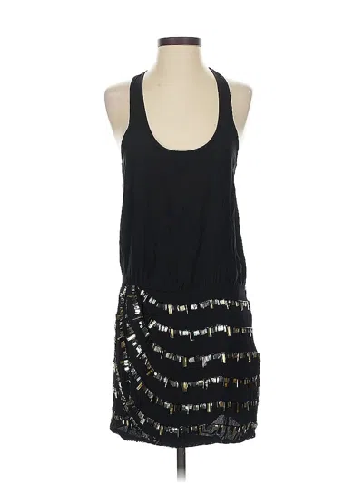 Pre-owned Parker Cocktail Dress In Black
