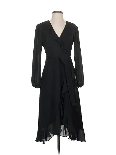Pre-owned Parker Cocktail Dress In Black