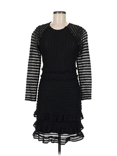 Pre-owned Parker Cocktail Dress In Black