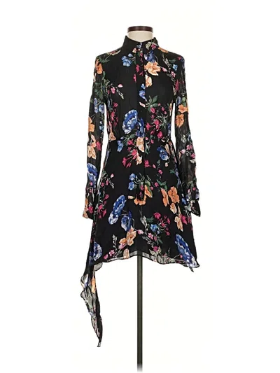 Pre-owned Parker Cocktail Dress In Black