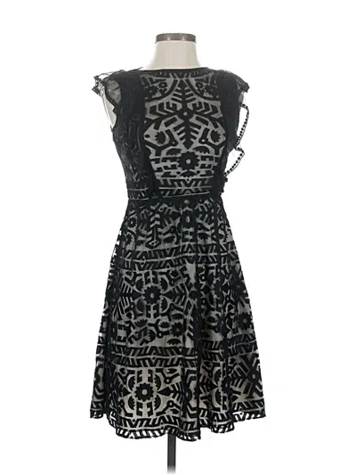 Pre-owned Parker Cocktail Dress In Black