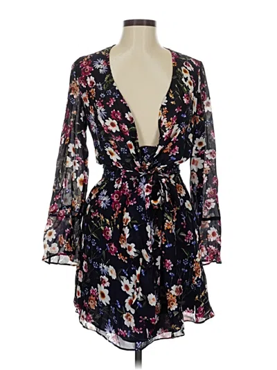 Pre-owned Parker Cocktail Dress In Black