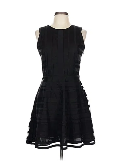Pre-owned Parker Cocktail Dress In Black