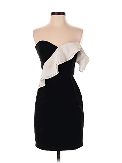 Pre-owned Parker Cocktail Dress In Black