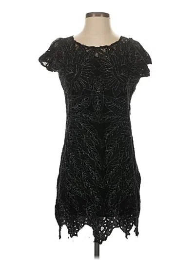 Pre-owned Parker Cocktail Dress In Black