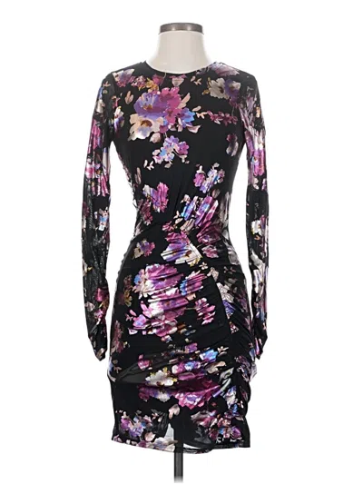 Pre-owned Parker Cocktail Dress In Black