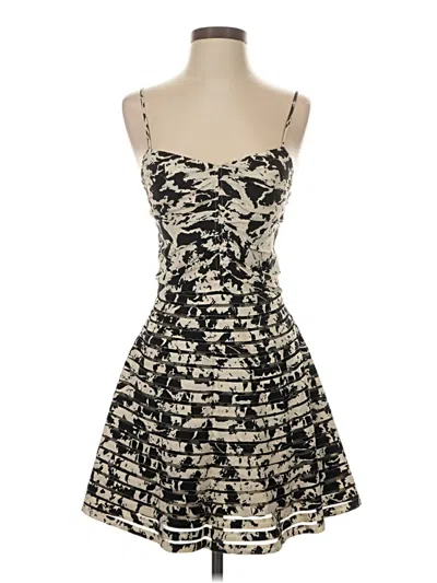 Pre-owned Parker Cocktail Dress In Black