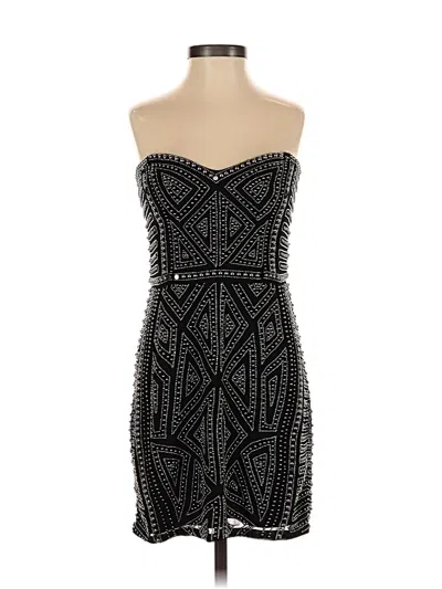 Pre-owned Parker Cocktail Dress In Black