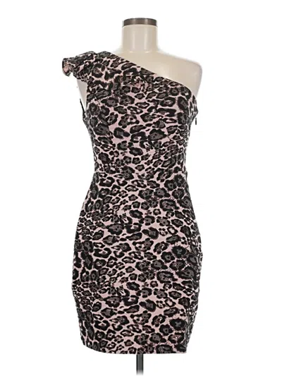 Pre-owned Parker Cocktail Dress In Black