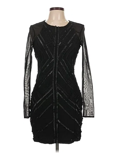 Pre-owned Parker Cocktail Dress In Black