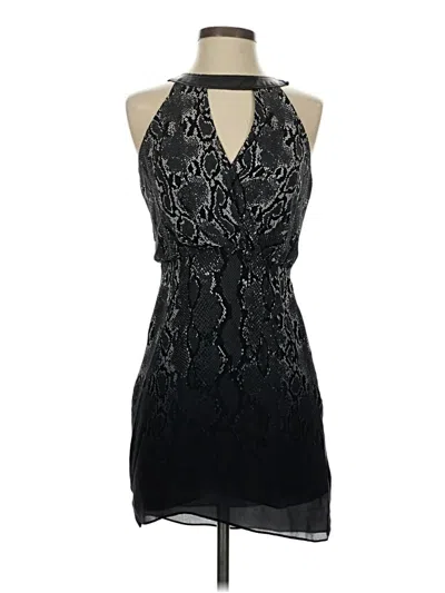 Pre-owned Parker Cocktail Dress In Black