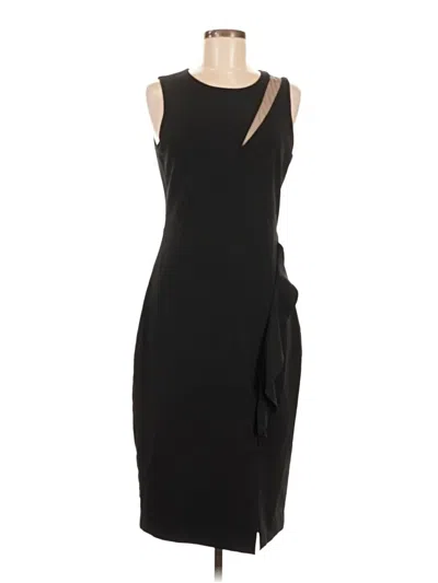 Pre-owned Parker Cocktail Dress In Black