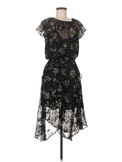 Pre-owned Parker Cocktail Dress In Black