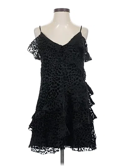 Pre-owned Parker Cocktail Dress In Black