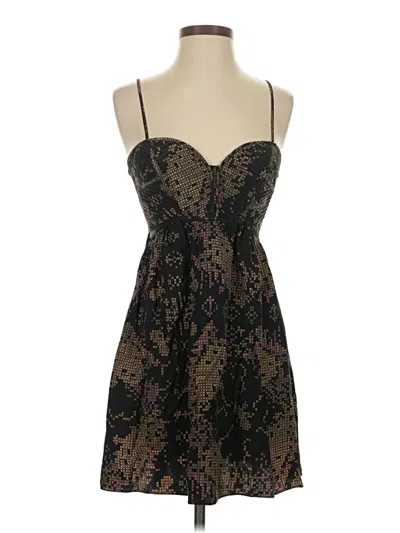 Pre-owned Parker Cocktail Dress In Black