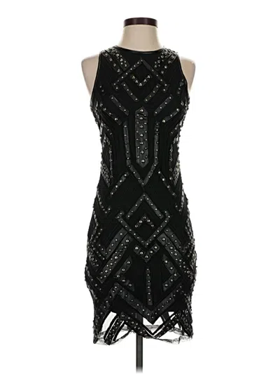 Pre-owned Parker Cocktail Dress In Black