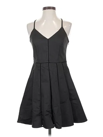 Pre-owned Parker Cocktail Dress In Black