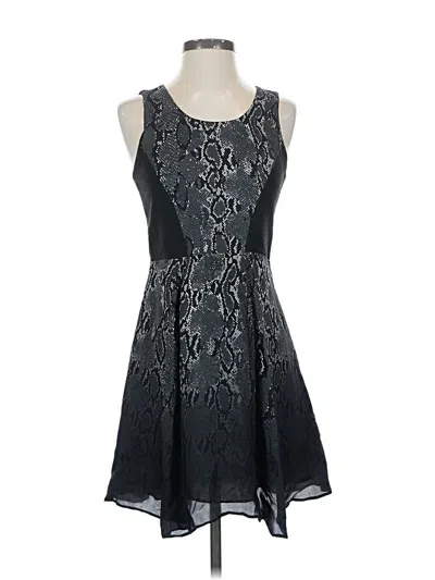 Pre-owned Parker Cocktail Dress In Black