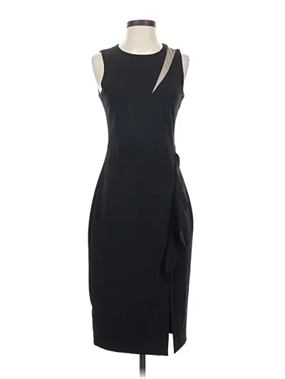 Pre-owned Parker Cocktail Dress In Black