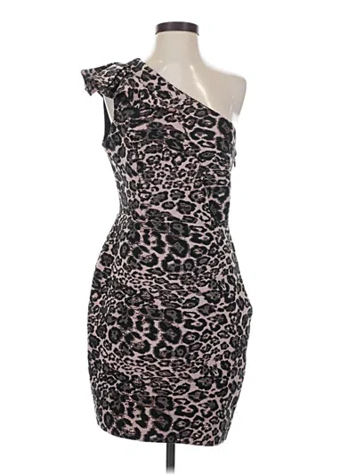 Pre-owned Parker Cocktail Dress In Black