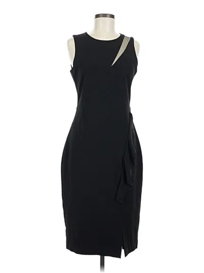 Pre-owned Parker Cocktail Dress In Black