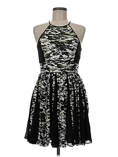 Pre-owned Parker Cocktail Dress In Black