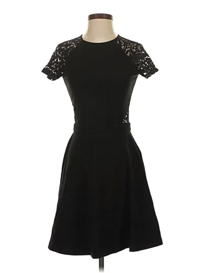 Pre-owned Parker Cocktail Dress In Black