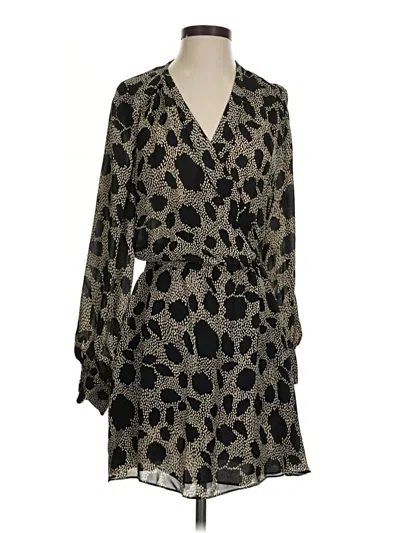 Pre-owned Parker Cocktail Dress In Black