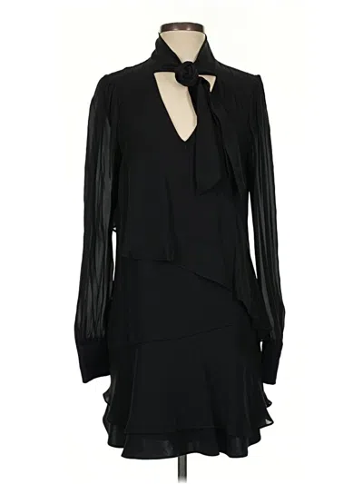 Pre-owned Parker Cocktail Dress In Black