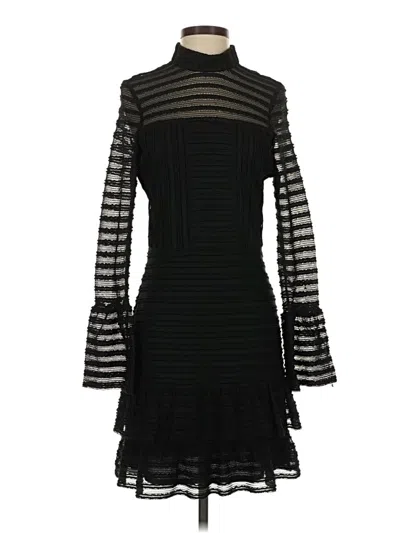 Pre-owned Parker Cocktail Dress In Black