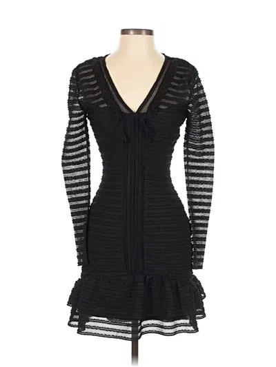 Pre-owned Parker Cocktail Dress In Black