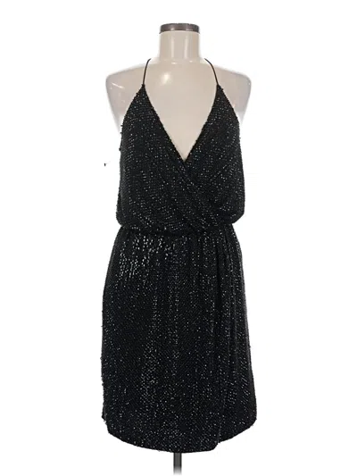 Pre-owned Parker Cocktail Dress In Black