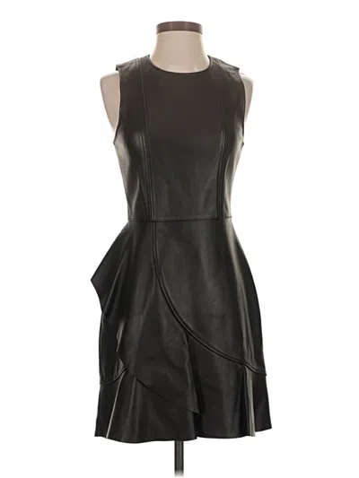 Pre-owned Parker Cocktail Dress In Black