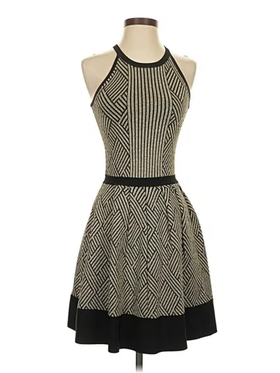 Pre-owned Parker Cocktail Dress In Black