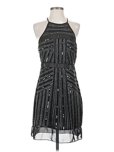 Pre-owned Parker Cocktail Dress In Black
