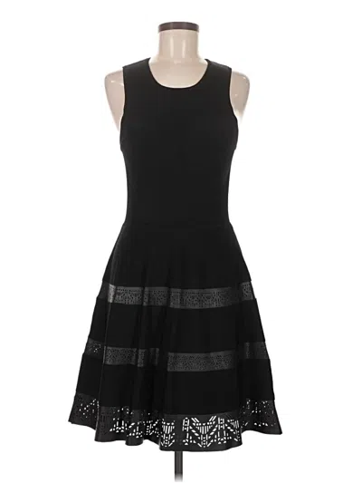 Pre-owned Parker Cocktail Dress In Black