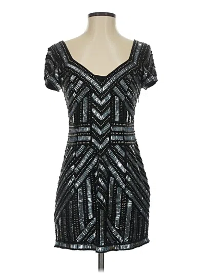 Pre-owned Parker Cocktail Dress In Black