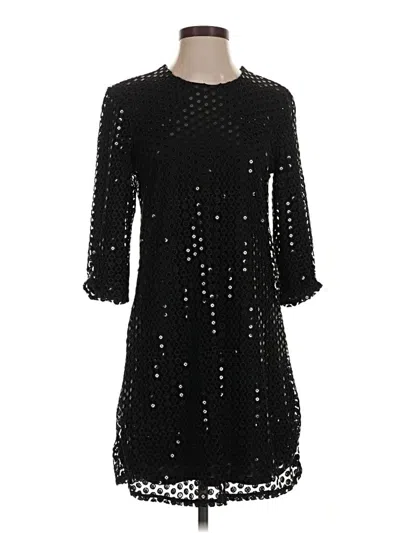 Pre-owned Parker Cocktail Dress In Black