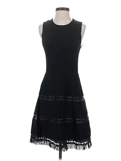Pre-owned Parker Cocktail Dress In Black