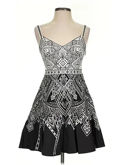 Pre-owned Parker Cocktail Dress In Black