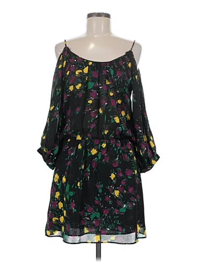 Pre-owned Parker Cocktail Dress In Black