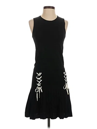 Pre-owned Parker Cocktail Dress In Black