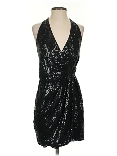 Pre-owned Parker Cocktail Dress In Black