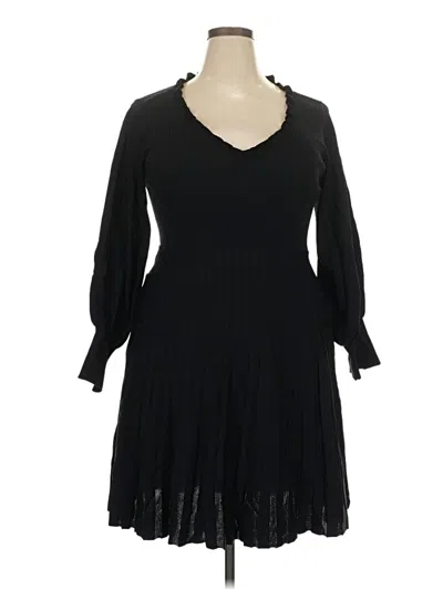 Pre-owned Parker Cocktail Dress In Black